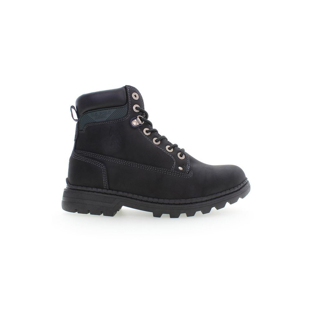 U.S. POLO ASSN. Black Polyester Boot