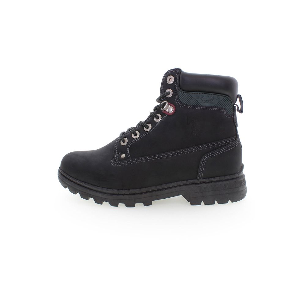 U.S. POLO ASSN. Black Polyester Boot
