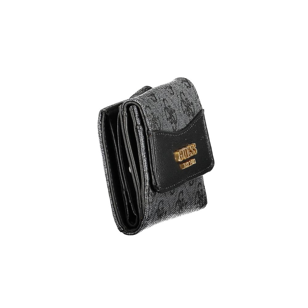 Guess Jeans Black Polyethylene Wallet
