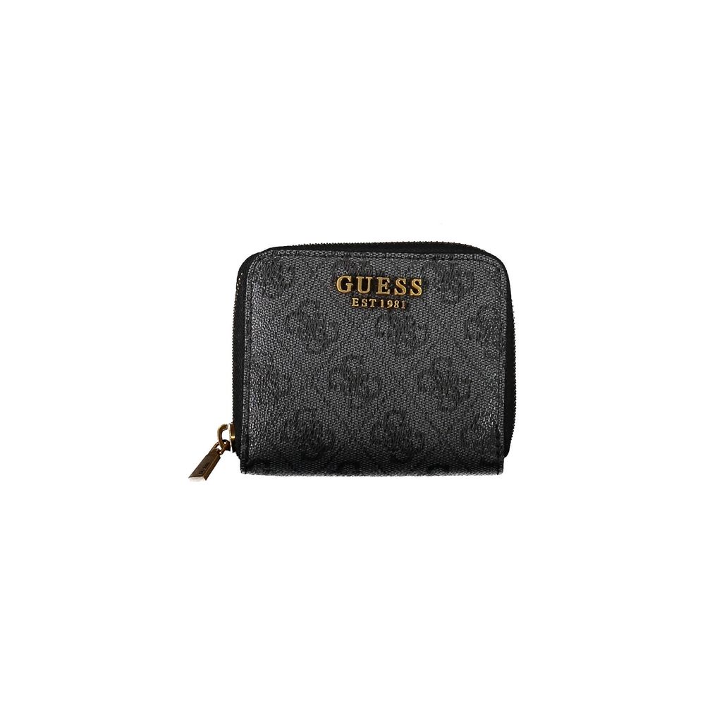 Guess Jeans Black Polyethylene Wallet