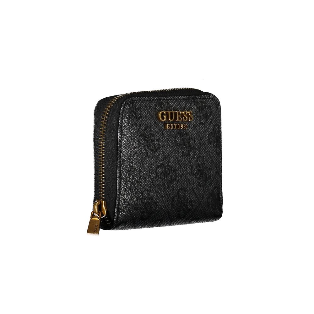 Guess Jeans Black Polyethylene Wallet