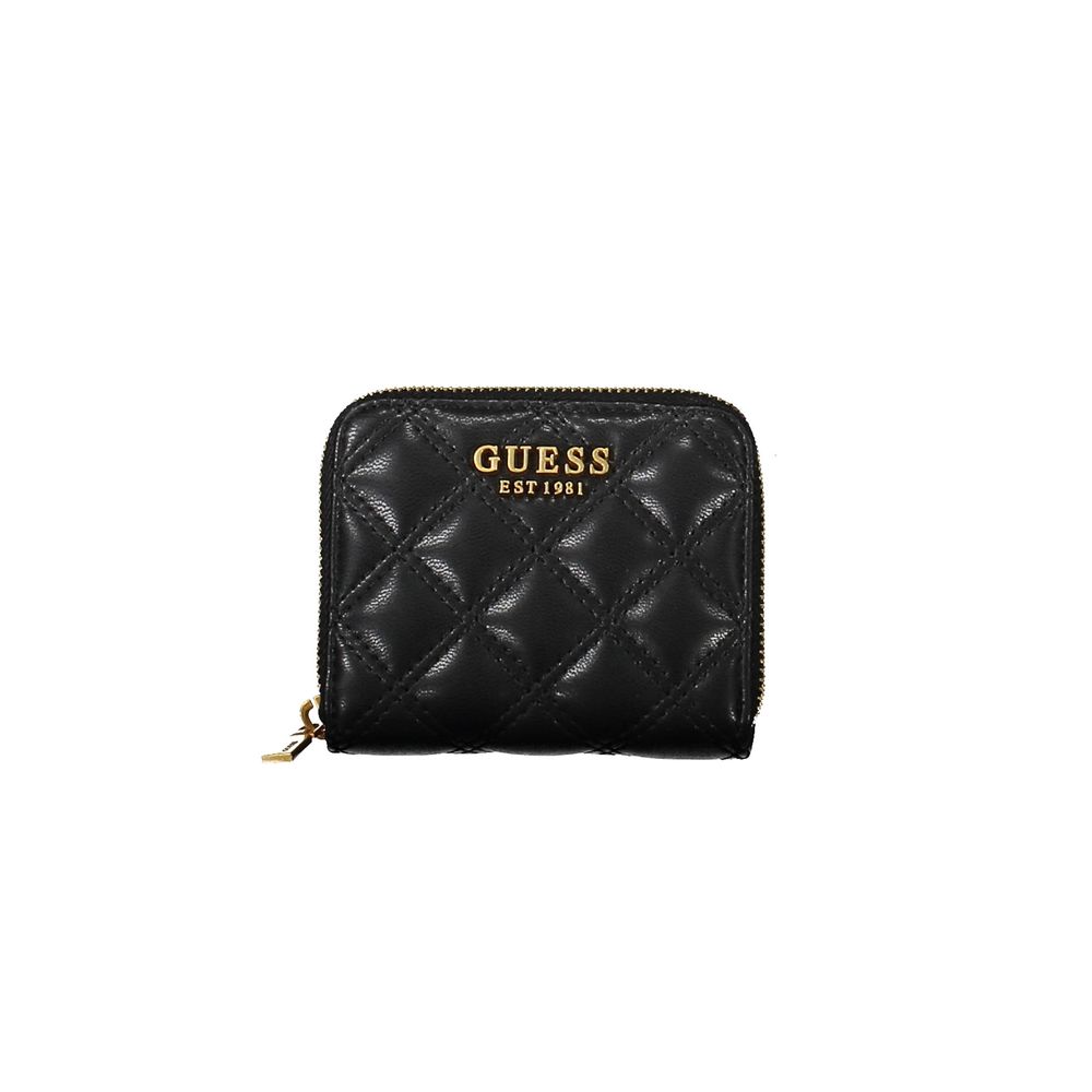Guess Jeans Black Polyethylene Wallet