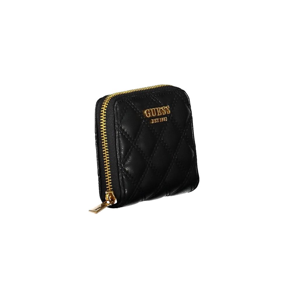 Guess Jeans Black Polyethylene Wallet