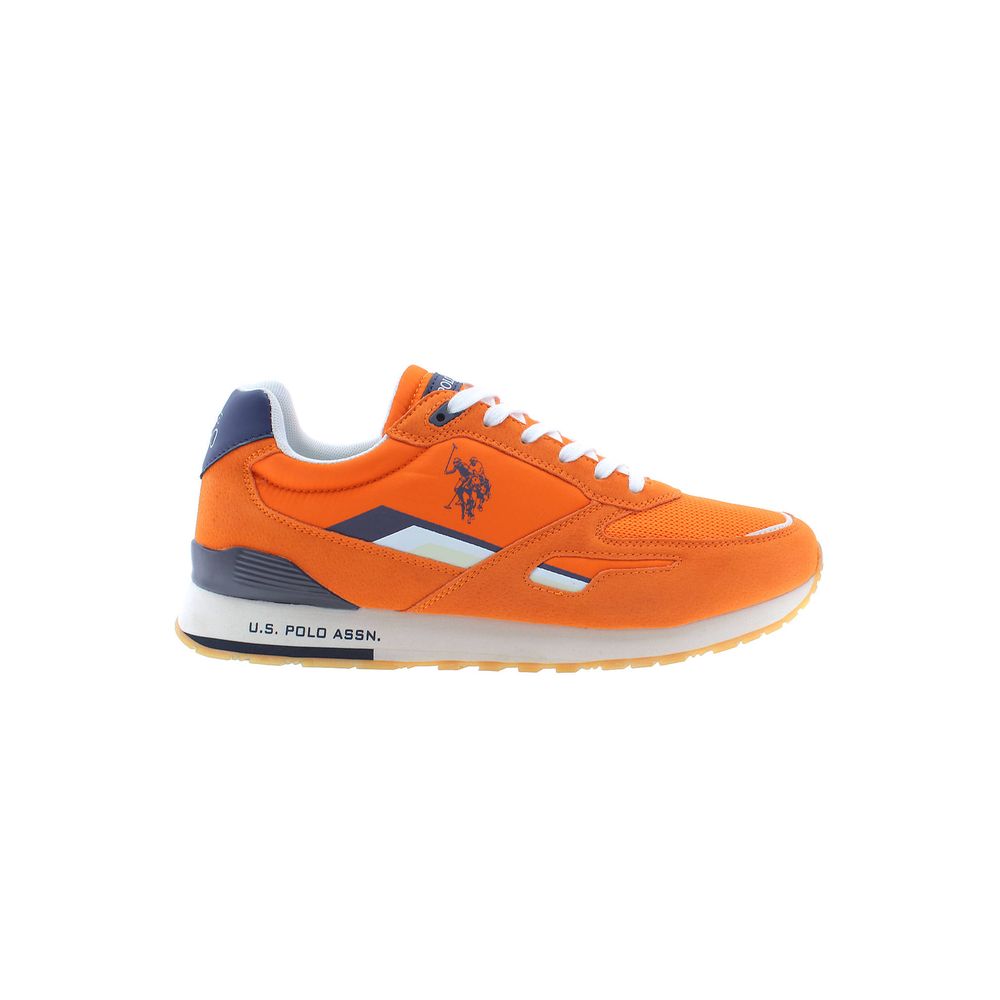 U.S. POLO ASSN. Orange Polyester Sneaker