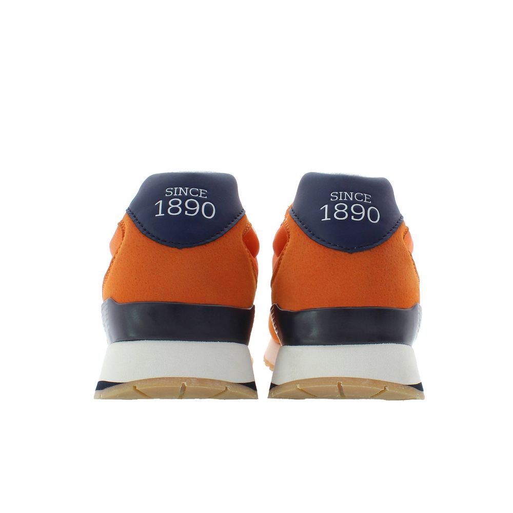 U.S. POLO ASSN. Orange Polyester Sneaker