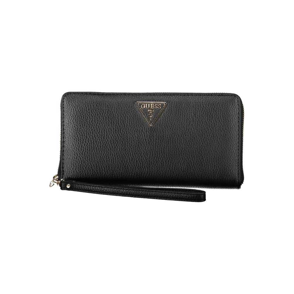 Guess Jeans Black Polyethylene Wallet