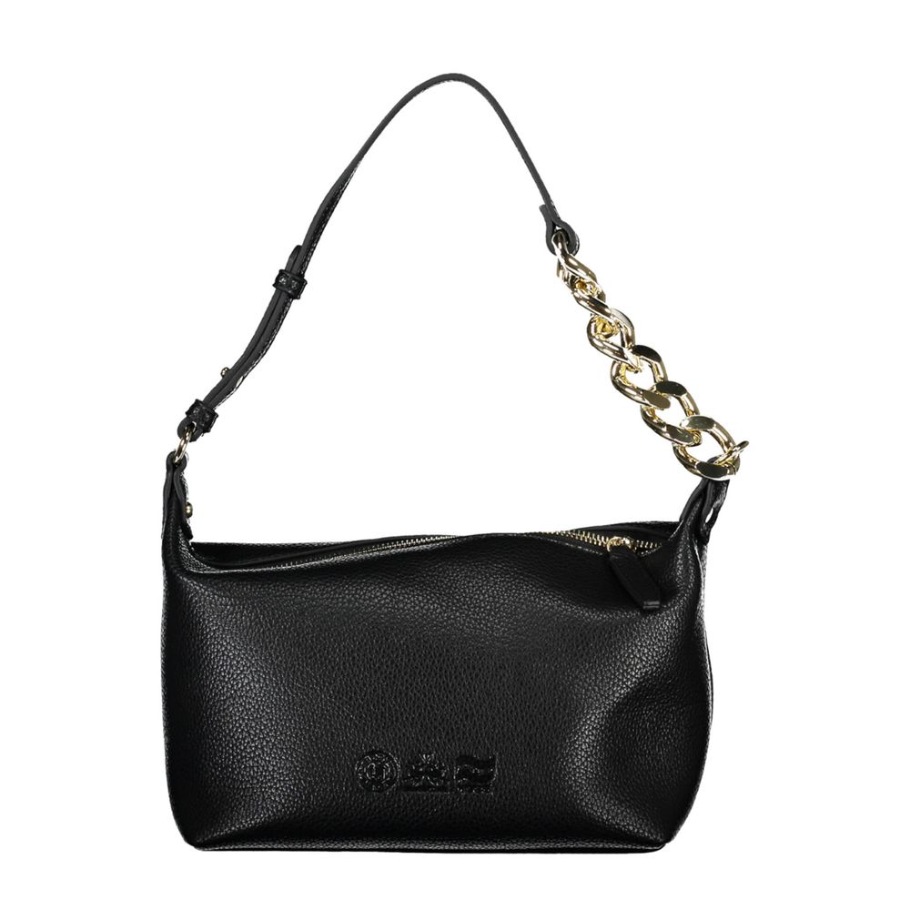 La Martina Black Polyethylene Handbag