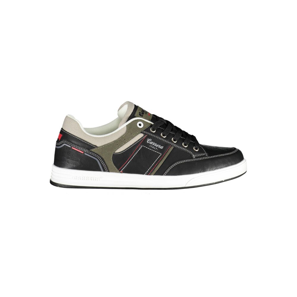 Carrera Black Polyester Sneaker