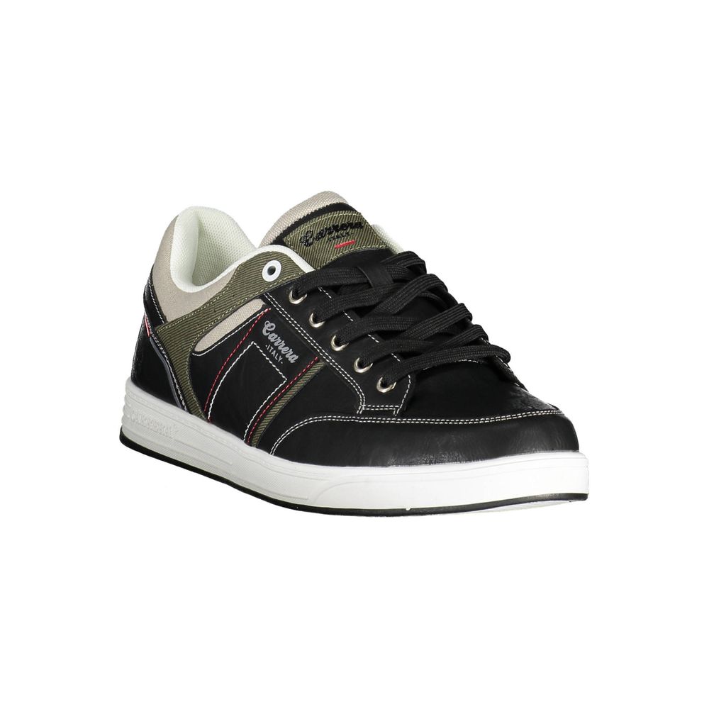 Carrera Black Polyester Sneaker