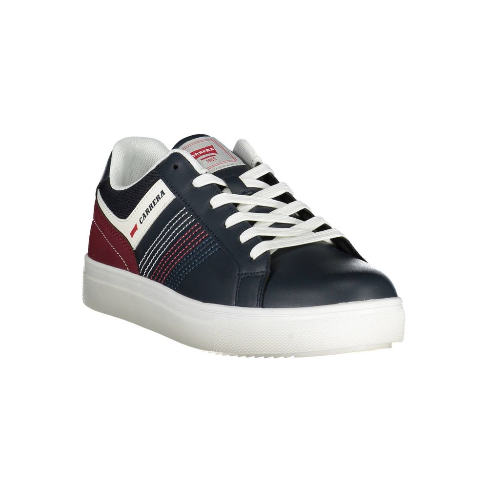 Carrera Blue Polyester Sneaker