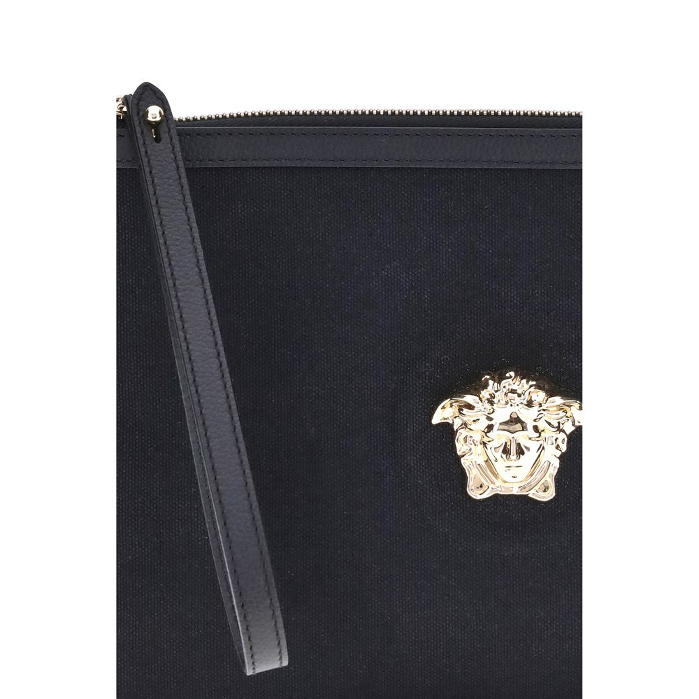 Versace Medusa canvas Pouch