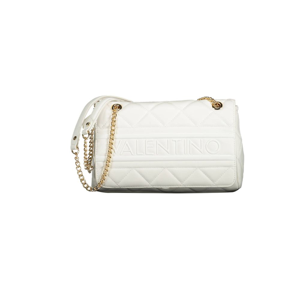 Mario Valentino White Polyethylene Handbag