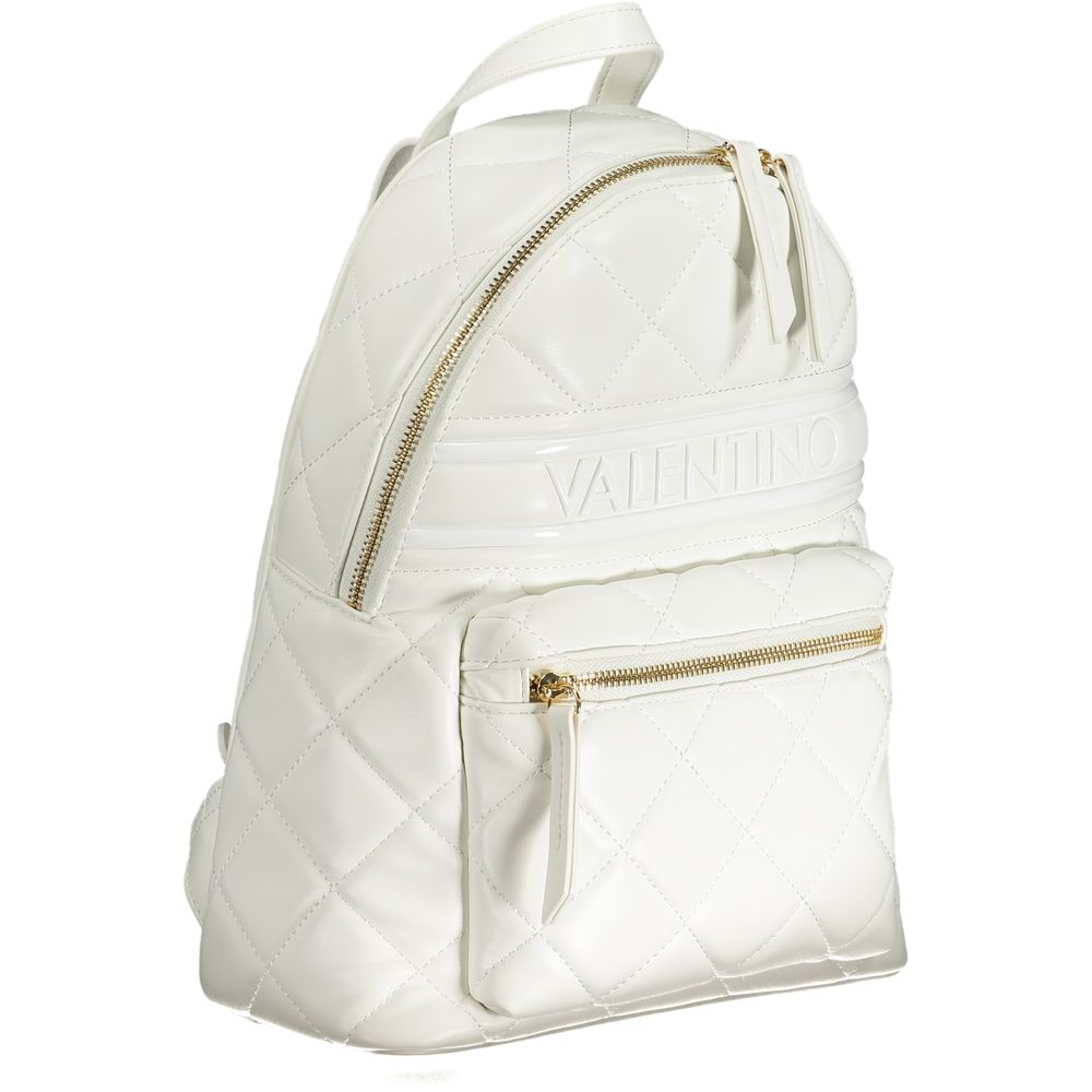 Mario Valentino White Polyethylene Backpack