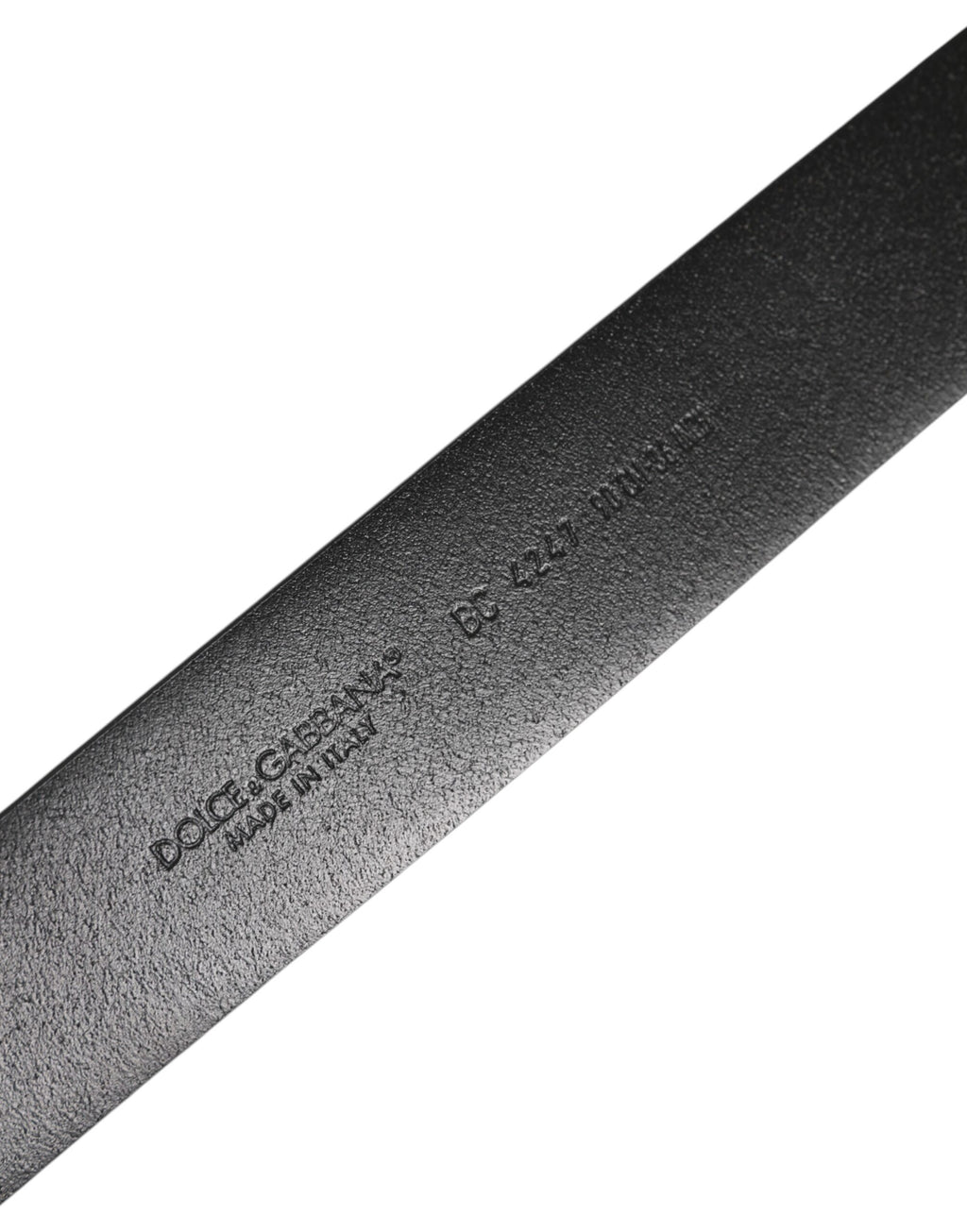 Dolce & Gabbana Blue Classic Silver Metal DG Logo Buckle Belt