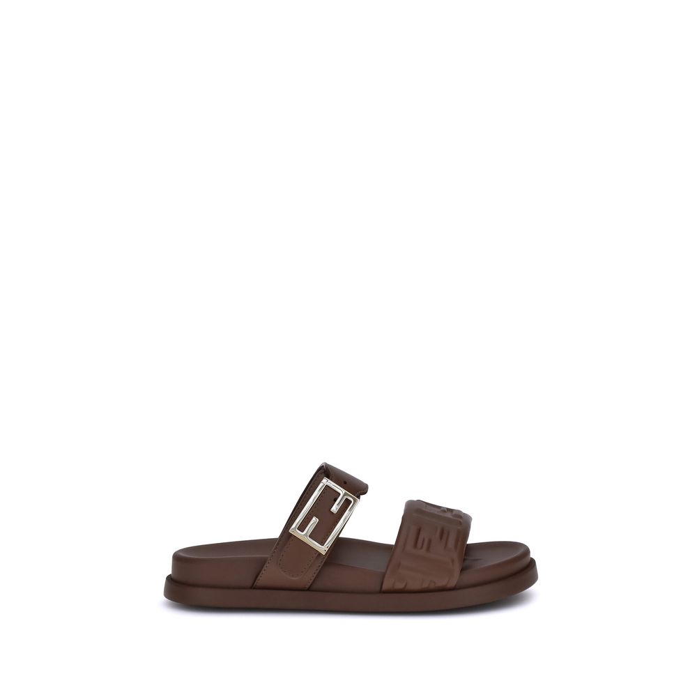 Fendi Logoed Sandals