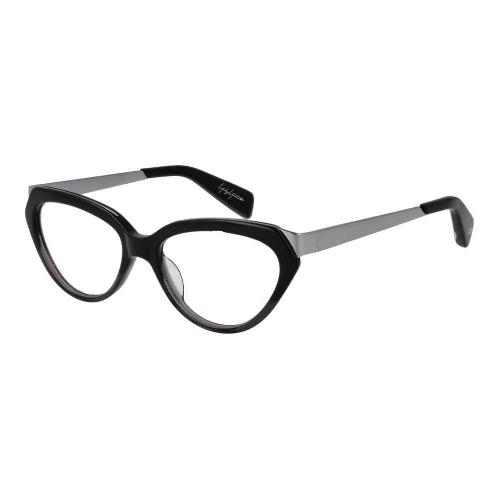 Yohji Yamamoto Black Unisex Optical Frames