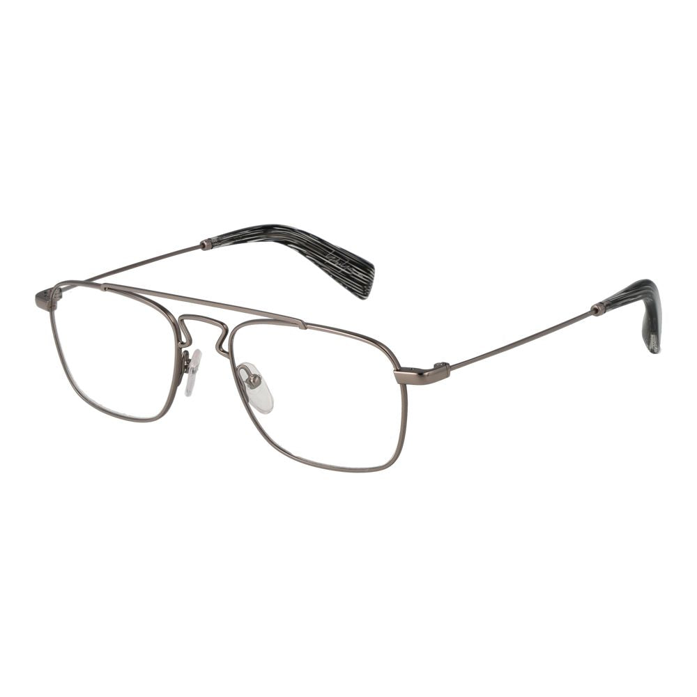 Yohji Yamamoto Silver Unisex Optical Frames
