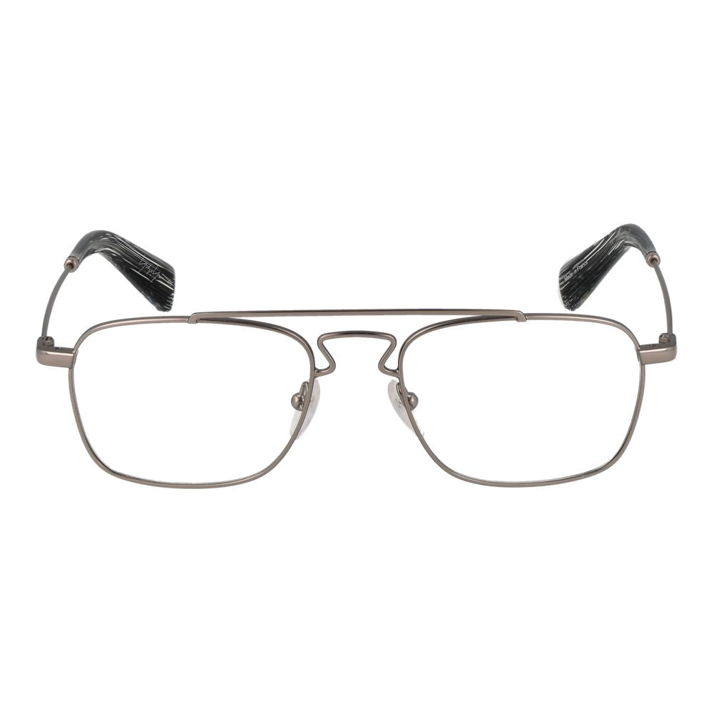 Yohji Yamamoto Silver Unisex Optical Frames