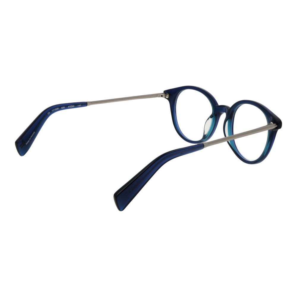 Yohji Yamamoto Blue Unisex Optical Frames