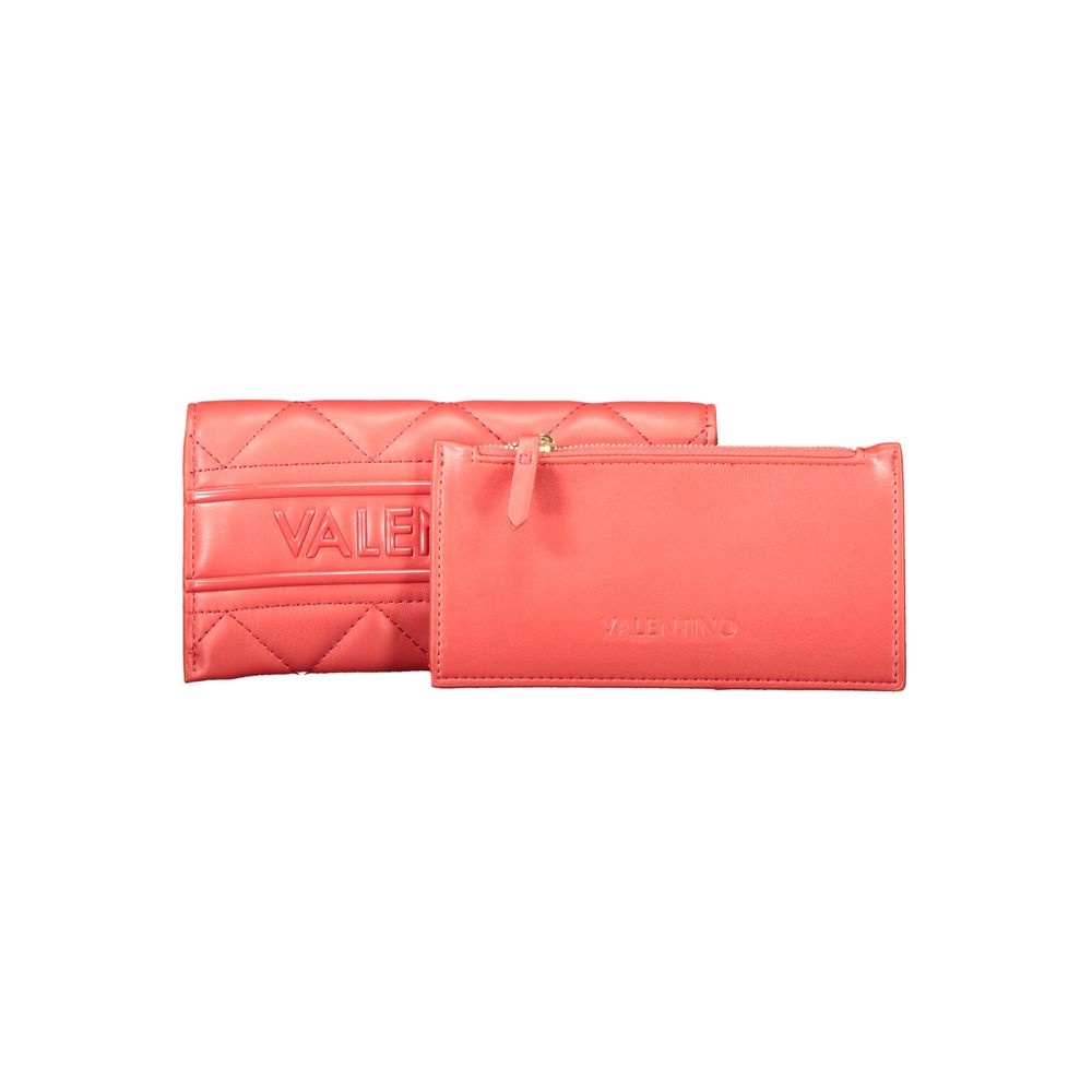 Mario Valentino Red Polyethylene Women Wallet