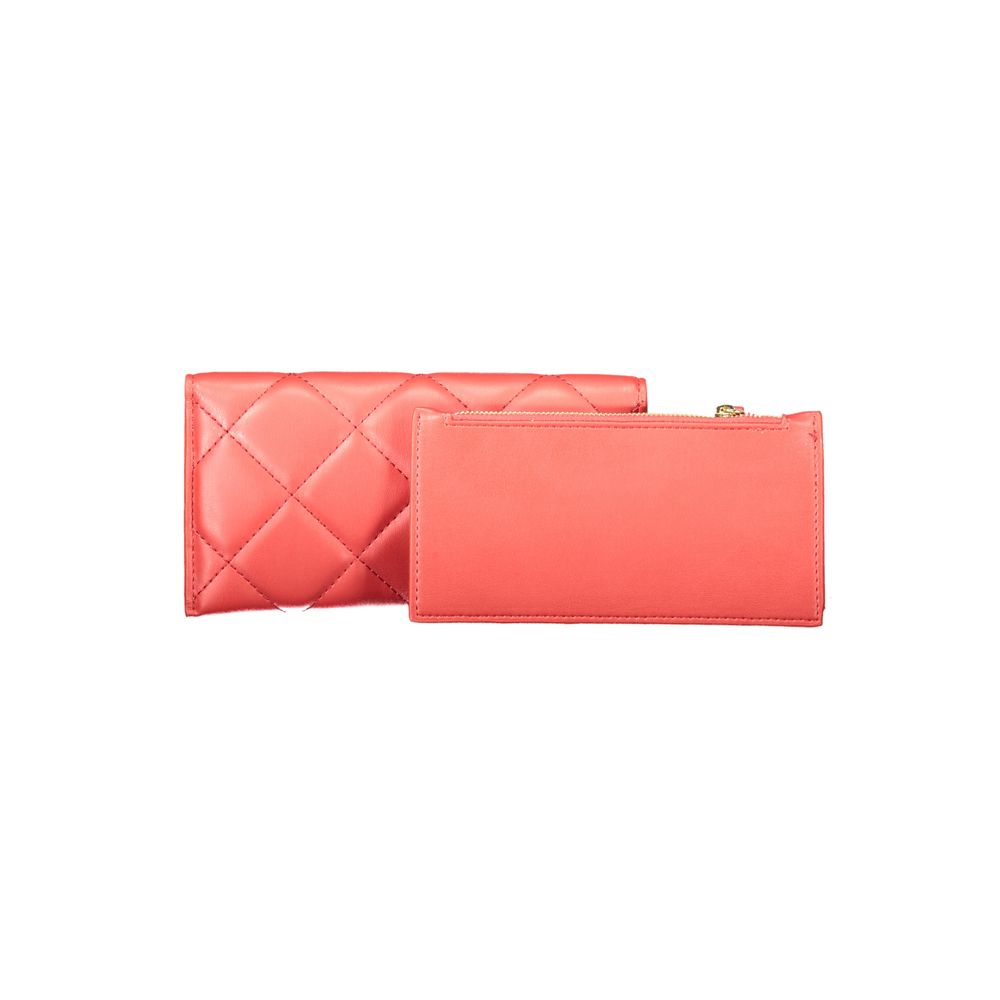 Mario Valentino Red Polyethylene Women Wallet