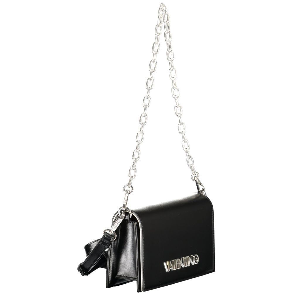 Mario Valentino Black Polyethylene Women Handbag