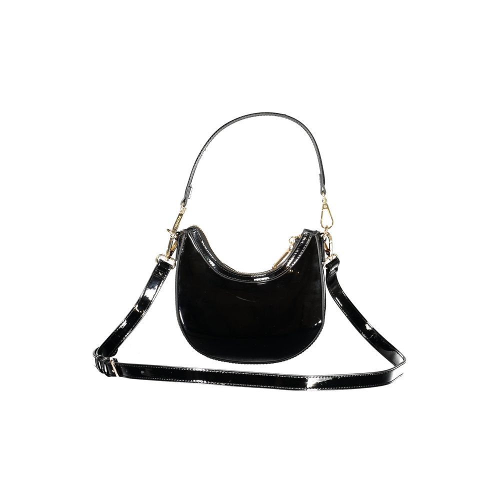 Mario Valentino Black Polyethylene Women Handbag