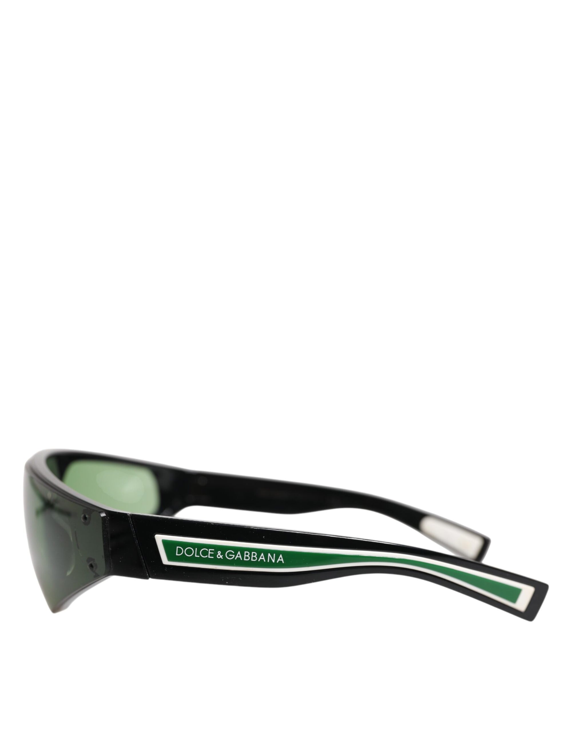 Dolce & Gabbana Black Green Street Sporty DG6161 Men Eyewear Sunglasses