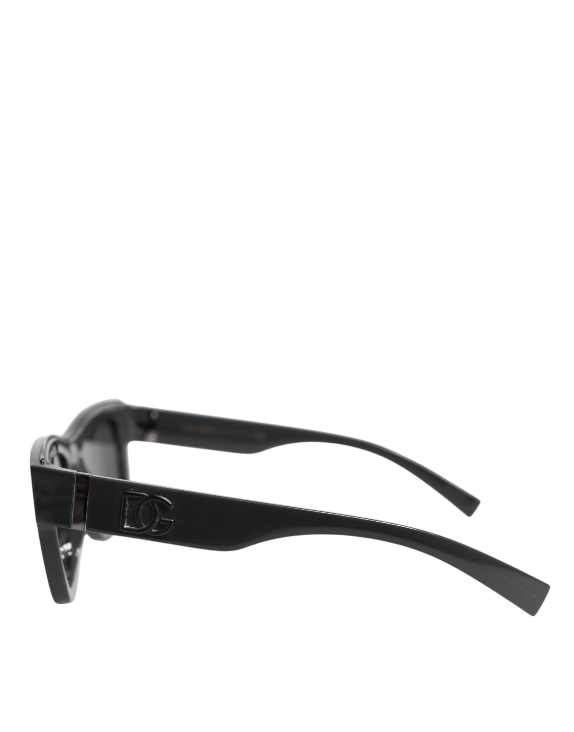 Dolce & Gabbana Black Square DG Crossed DG6140 Eyewear Shades Sunglasses