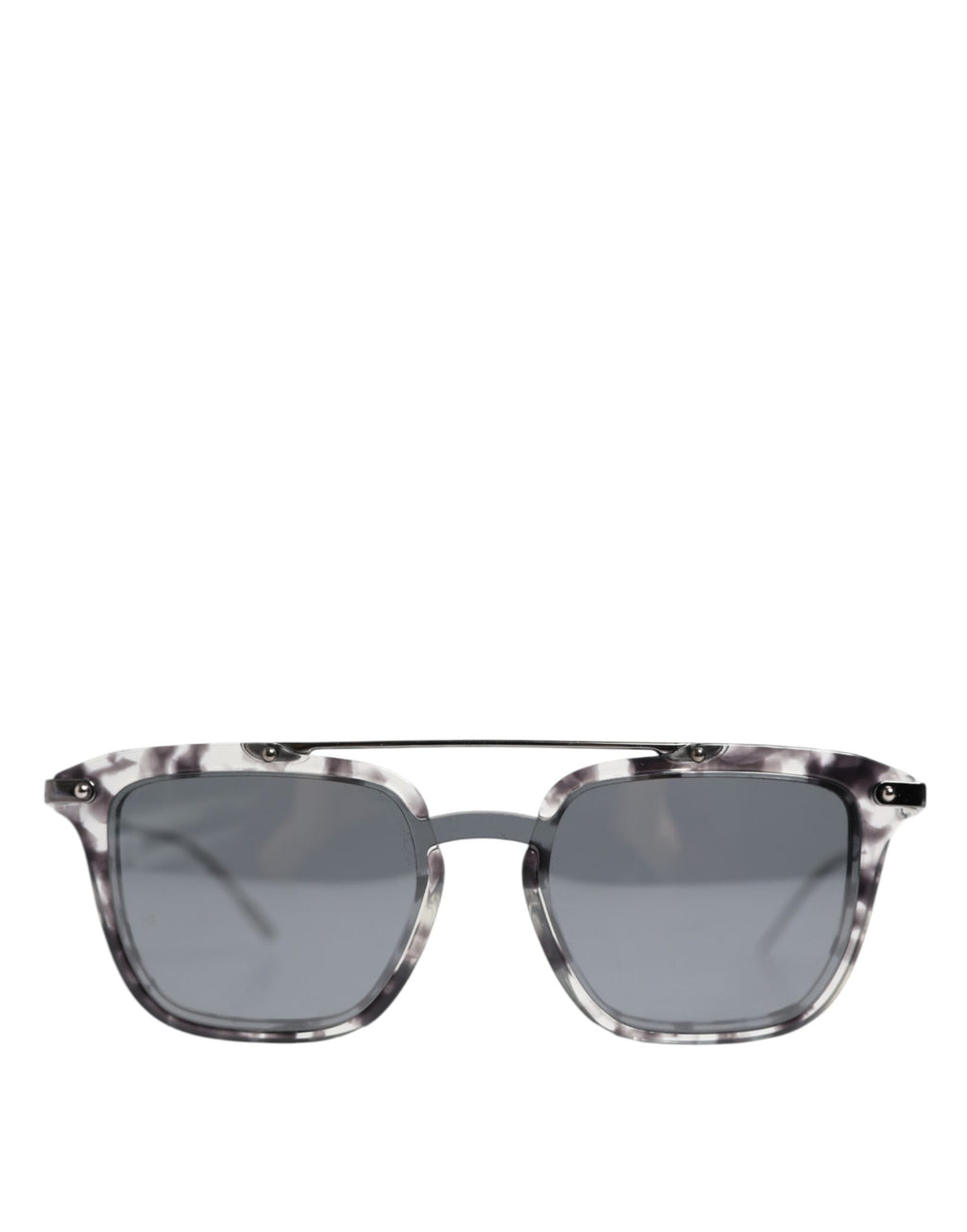 Dolce & Gabbana Gray Havana Acetate Square DG4327 Eyewear Sunglasses