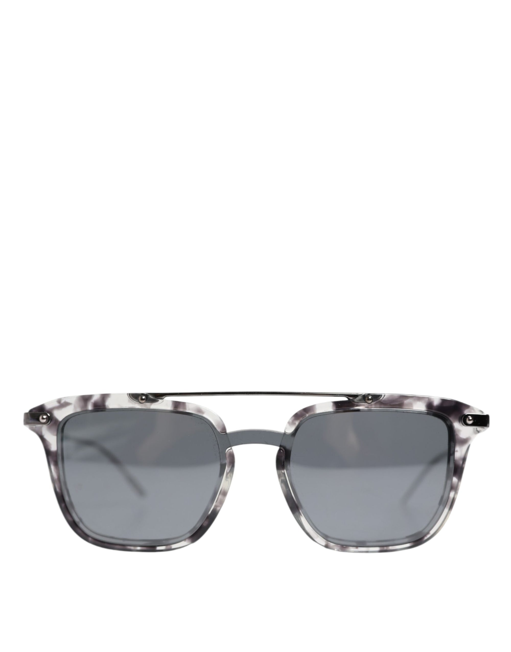 Dolce & Gabbana Gray Havana Acetate Square DG4327 Eyewear Sunglasses