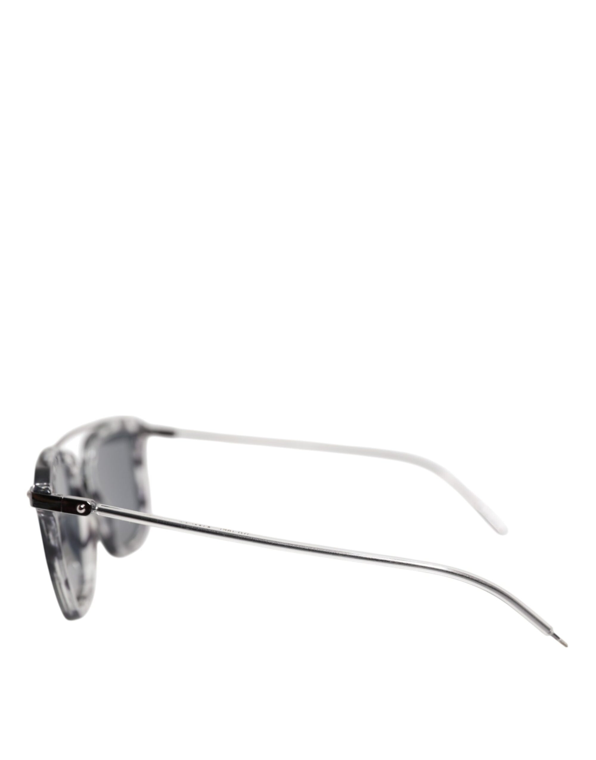 Dolce & Gabbana Gray Havana Acetate Square DG4327 Eyewear Sunglasses