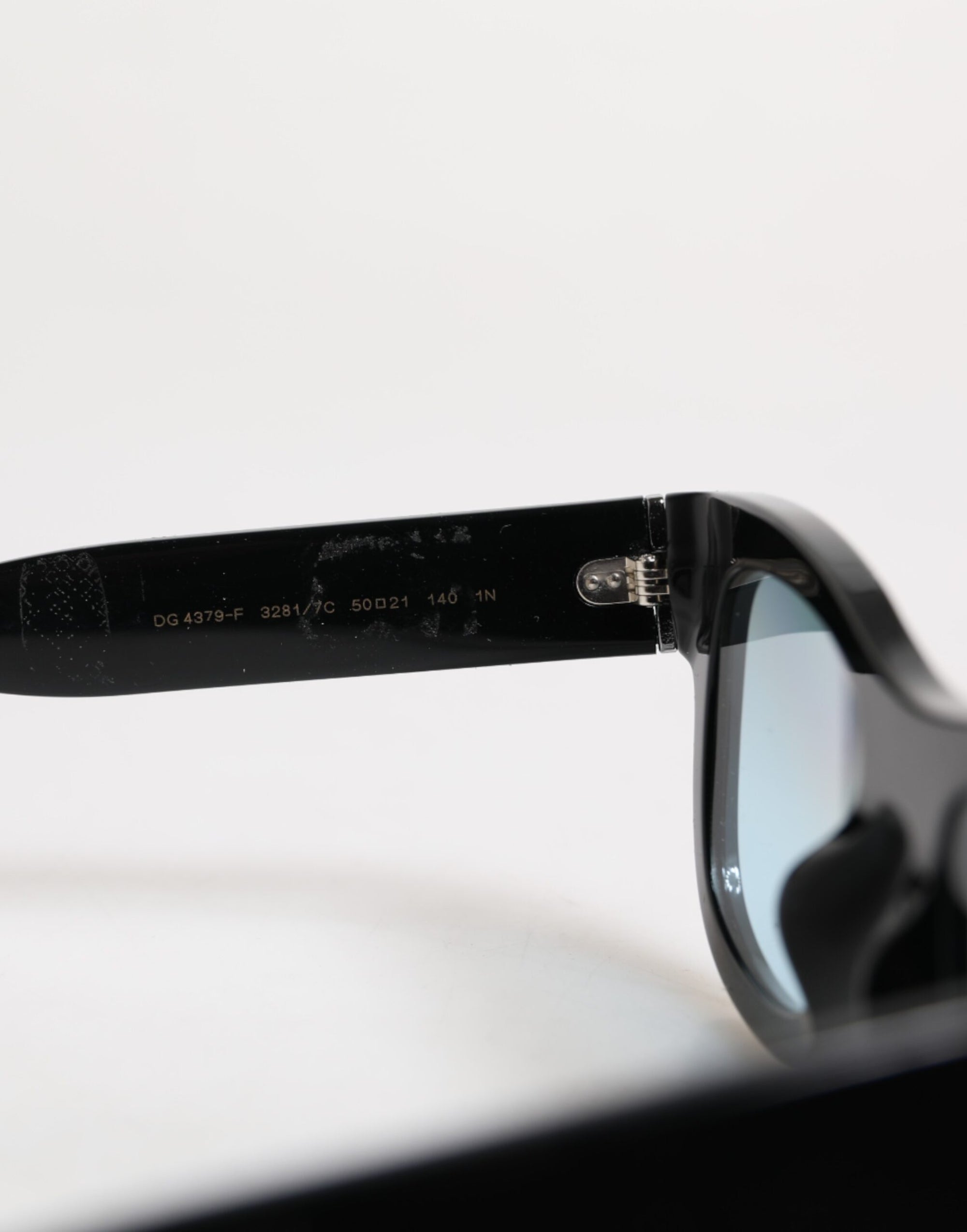 Dolce & Gabbana Blue Black Marbled Metal DG2215K Eyewear Sunglasses