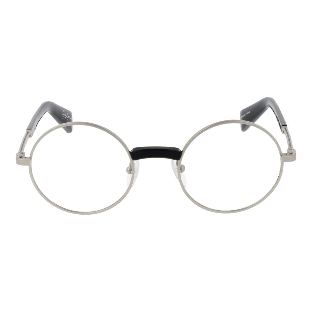 Yohji Yamamoto Silver Men Optical Frames