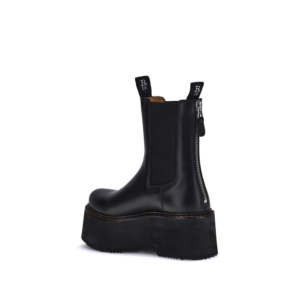 R13 Platform Chelsea Ankle Boot