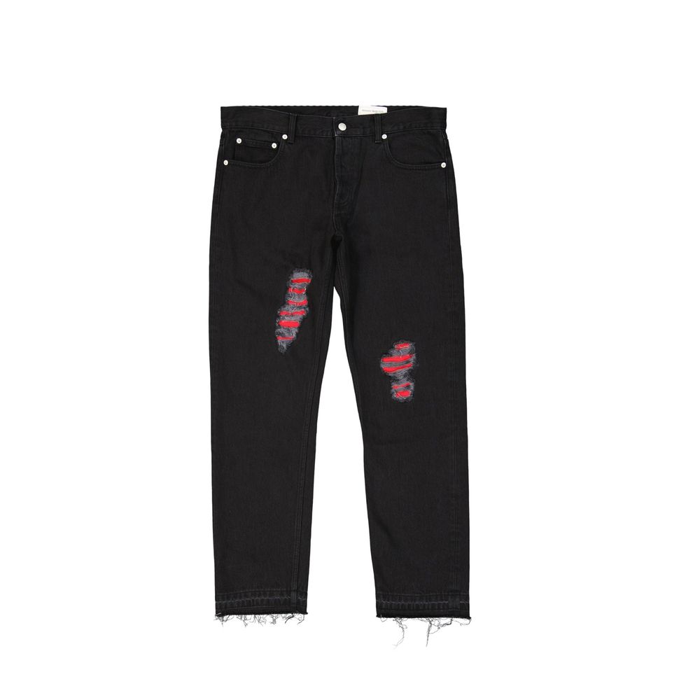 Alexander McQueen Cotton Denim Jeans