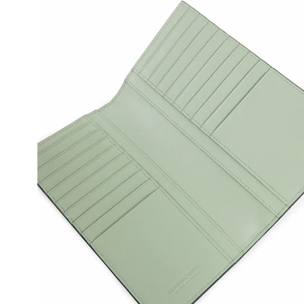 Bottega Veneta Slim Long Intrecciato Wallet