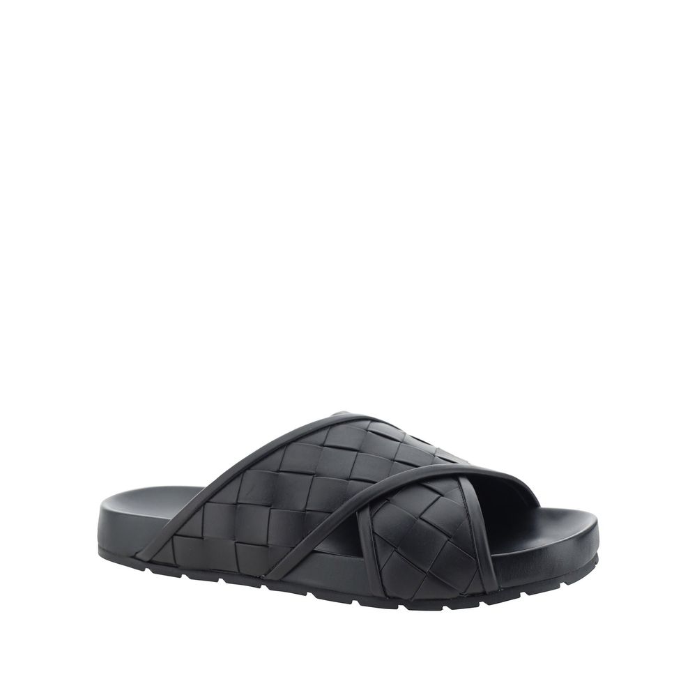 Bottega Veneta Intrecciato Leather Sandals