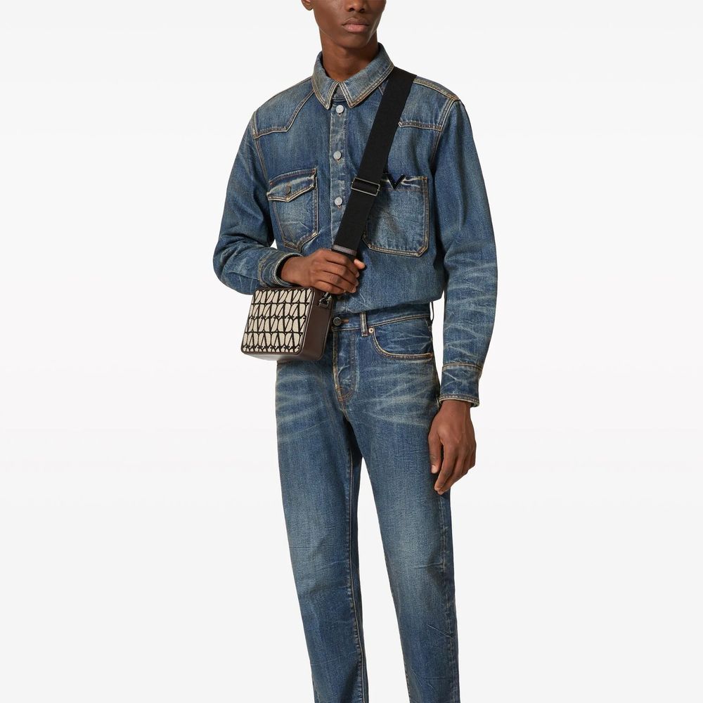 Valentino Garavani Toile Iconographe Shoulder Bag