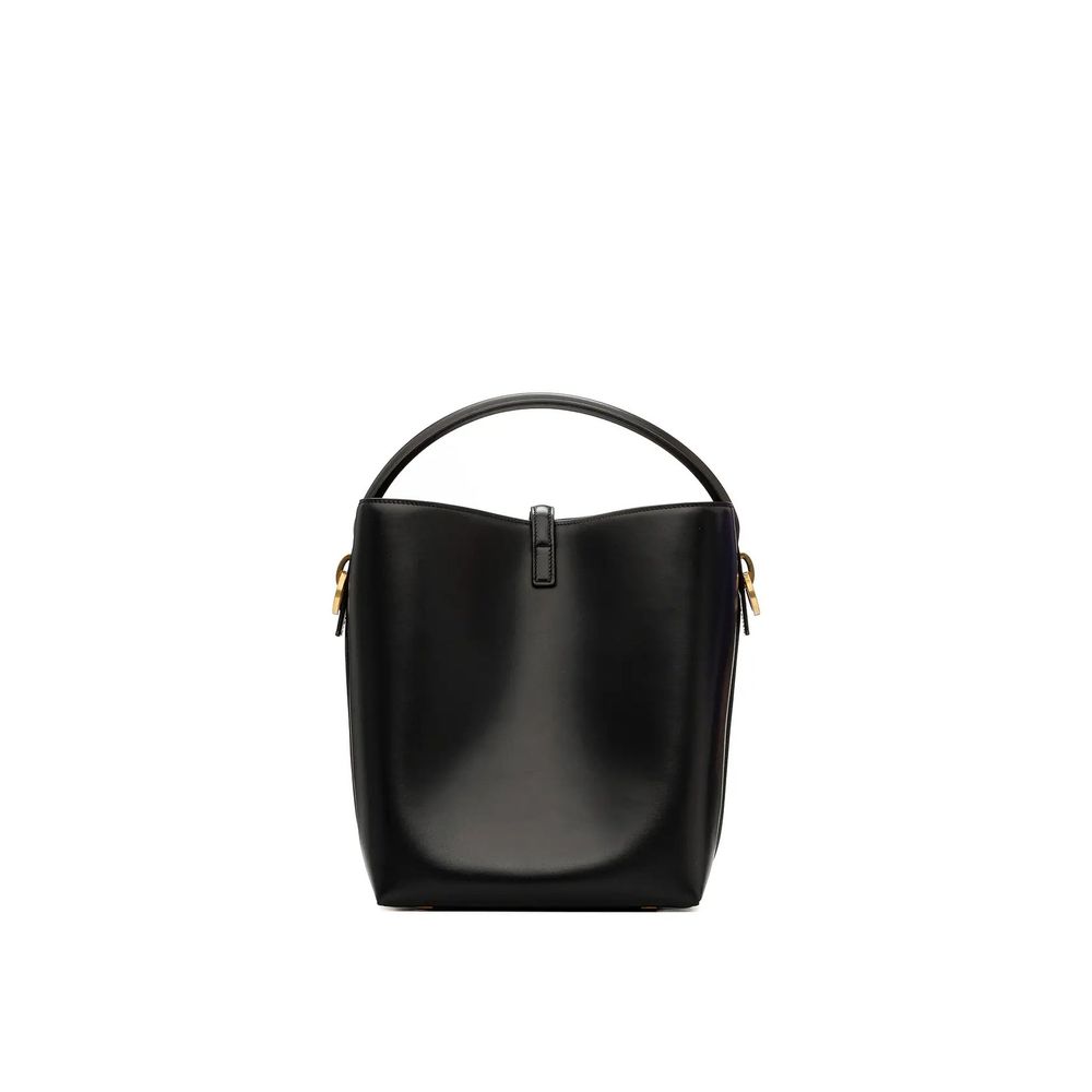Saint Laurent Le 37 Small Leather Bucket Bag