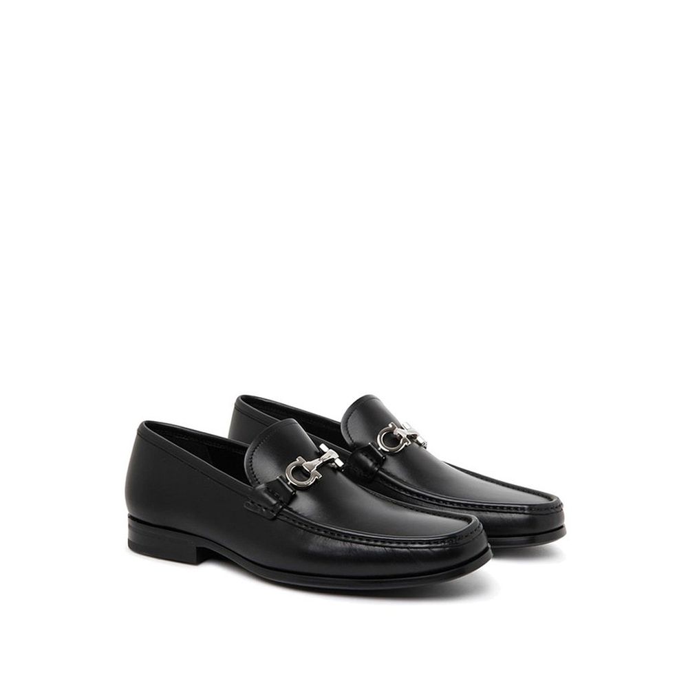 Salvatore Ferragamo Chris Leather Loafers