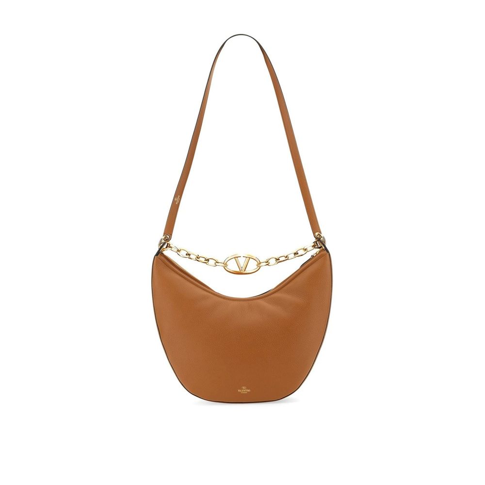 Valentino Garavani Medium Hobo Vlogo Moon Shoulder Bag