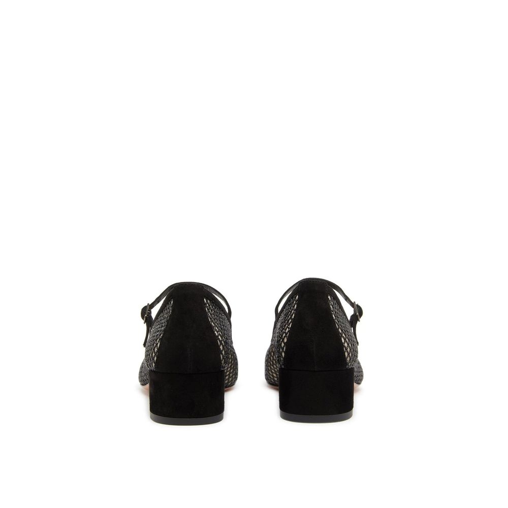 Aquazzura Mayor Crystals Mesh Pumps 35