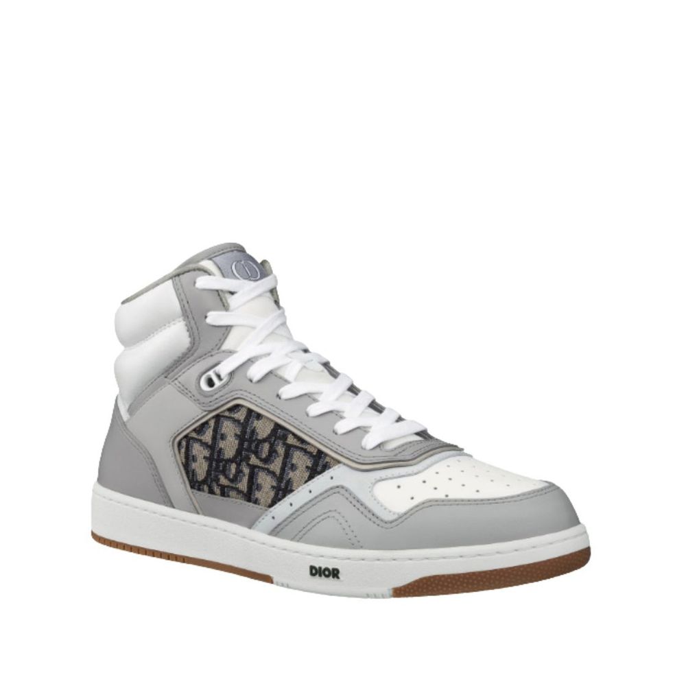 Dior Oblique High-Top Sneakers