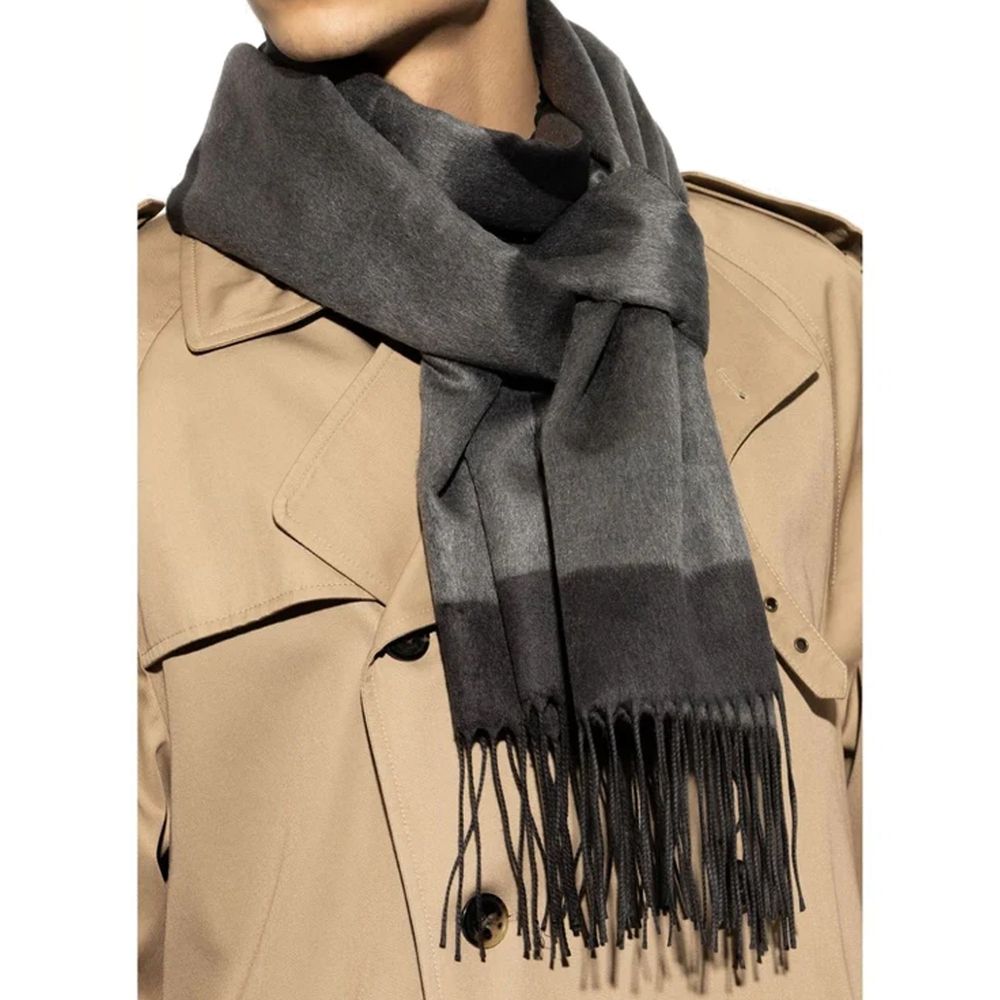 Saint Laurent Cassandre Silk Scarf