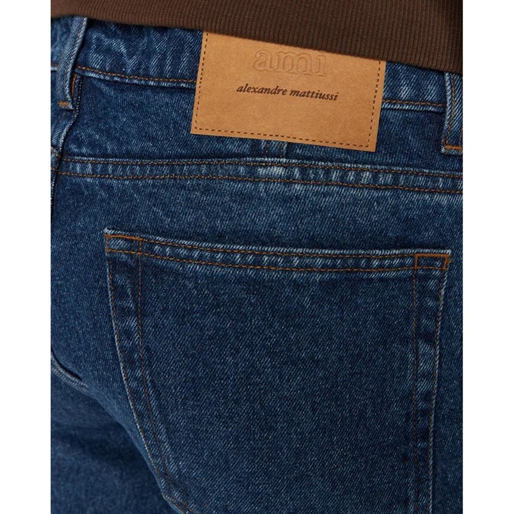 Ami Paris Cotton Denim Jeans