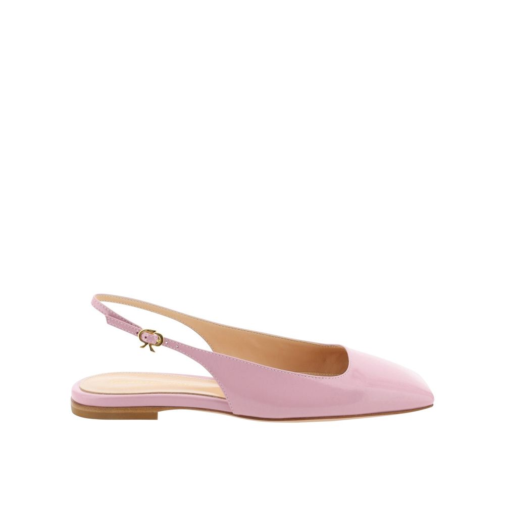 Gianvito Rossi Leather Flat Sandals