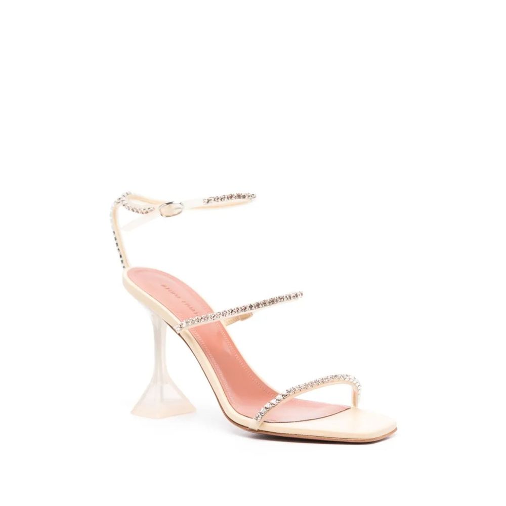 Amina Muaddi Gilda 105mm Sandals