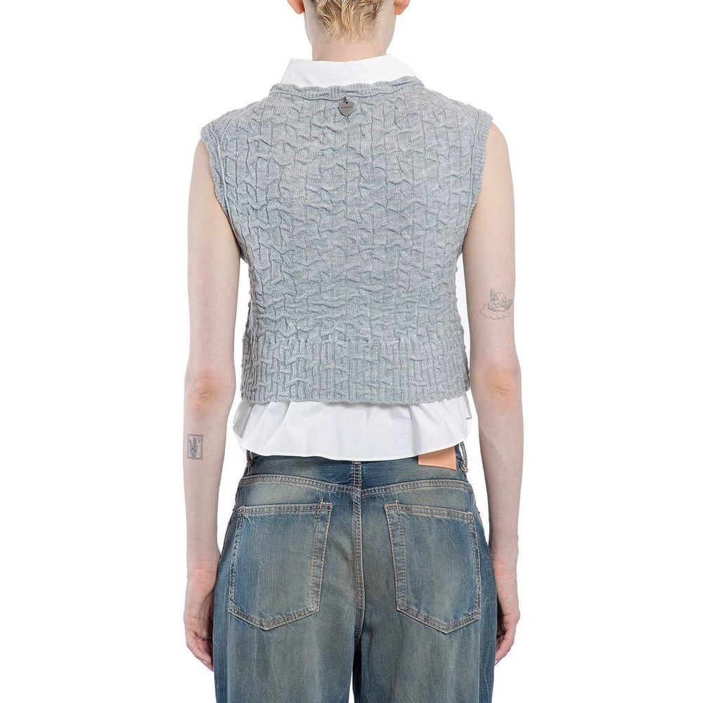 Acne Studios Layered-V-Neck Vest