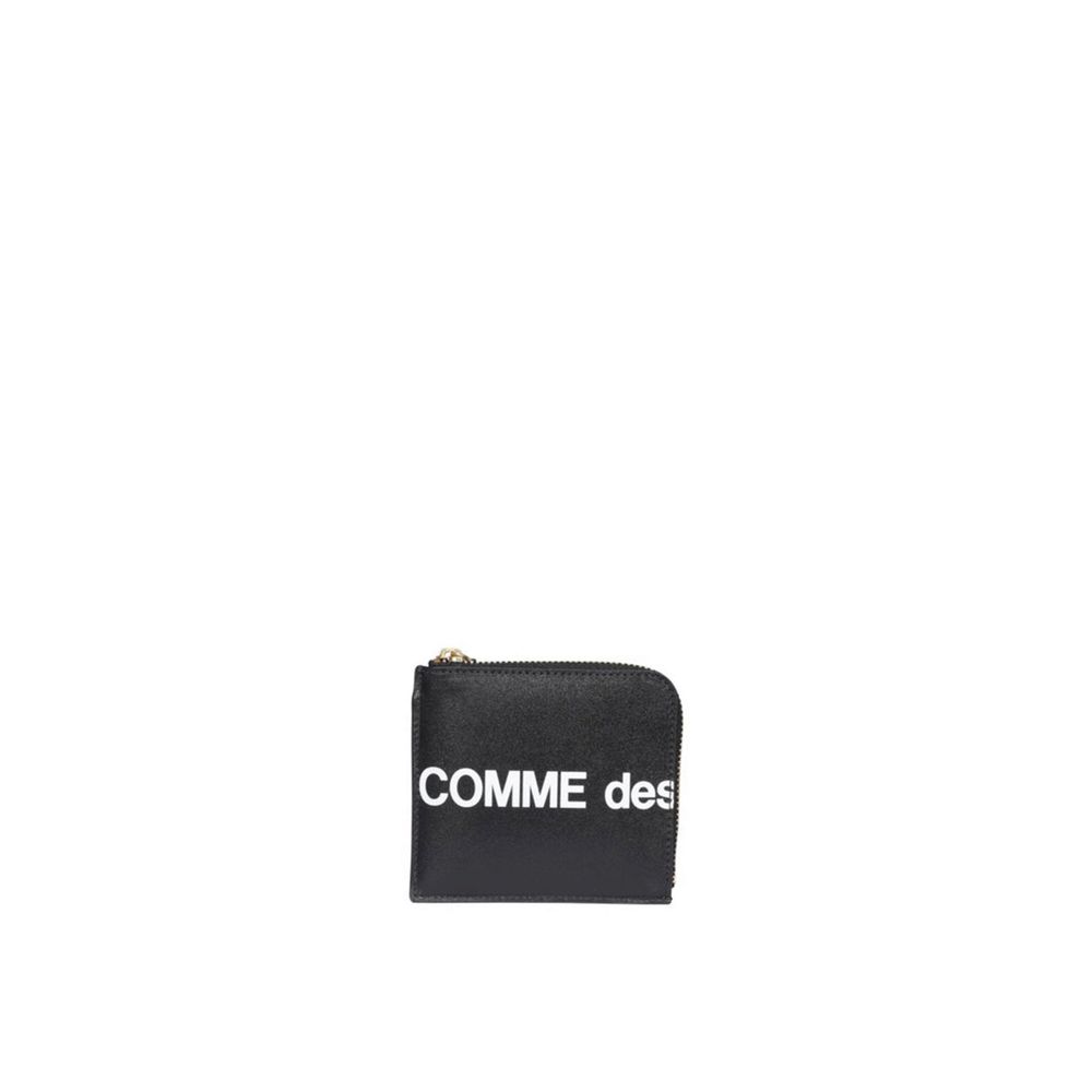 Comme Des Garçons Logo Leather Wallet